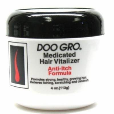 Doo Gro Medicated Anti-Itch Vitalizer 4 oz. Jar (3-Pack) with Free Nail File