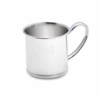Lunt Silversmiths Baby Cup - Beaded Edge Sterling