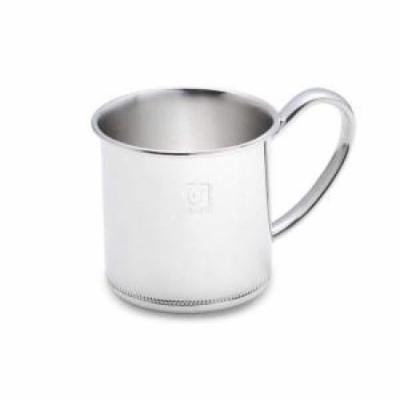 Lunt Silversmiths Baby Cup - Beaded Edge Sterling