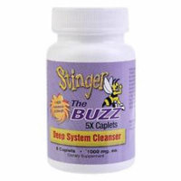2 Bottles (5 Caplets each) Stinger The Buzz 5x Strength 1 Hour Total Detox W/...