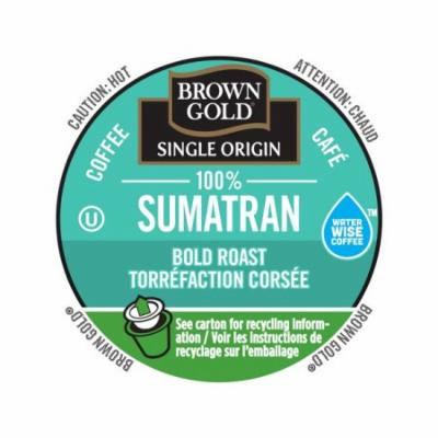 Brown Gold Coffee 100% Sumatran, RealCup Portion Pack For Keurig Brewers, 192 Count