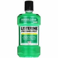 Listerine, Antiseptic Adult Mouthwash Fresh Burst, 1 liter