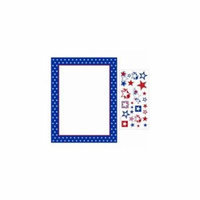 Great Papers 2010248 American Stars Letterhead - 80 pack - 80 Sheets/Pack