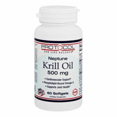 Protocol For Life Balance - Neptune Krill Oil 500 mg. - 60 Softgels