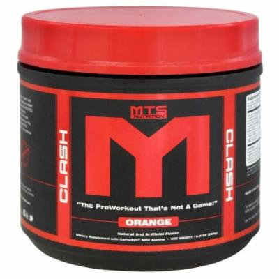 MTS Nutrition - Clash PreWorkout Orange - 290 Grams