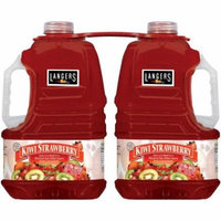 Langers Kiwi Strawberry Juice Cocktail, Set of Two 3 Liter Bottles