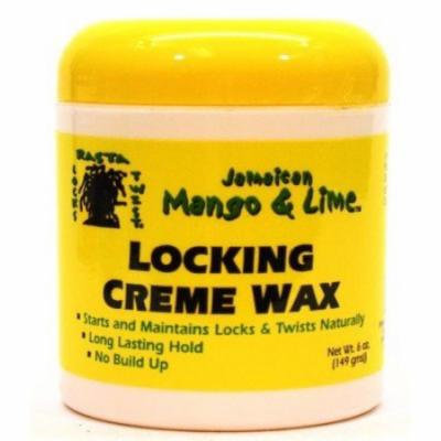 Rasta Jam Mango & Lime Locking Creme Wax 6 oz. (3-Pack) with Free Nail File