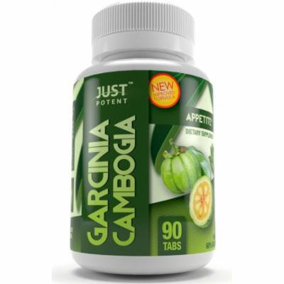Just Potent High Grade Garcinia Cambogia Extract :: 3000mg Per Serving :: 90 Tablets :: Appetite Suppression