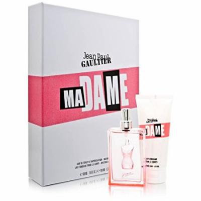 Madame by Jean Paul Gaultier for Women Gift Set 1.6 Ounce EDT Spray, 3.3 Ounce Melting Body Lotion