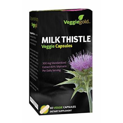 VeggieGold Milk Thistle Veggie Capsules, 60 Count