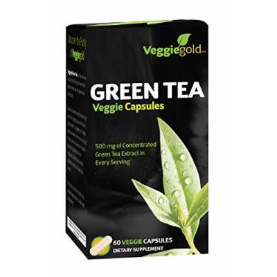 VeggieGold Green Tea Veggie Capsules, 60 Count