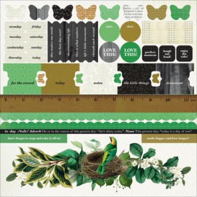 Limelight Cardstock Stickers 12
