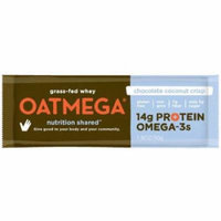 Oatmega Chocolate Coconut Crisp Bar, 50g (Pack of 12)