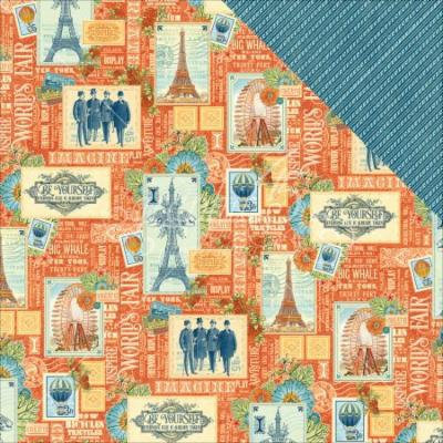 World's Fair Double-Sided Cardstock 12
