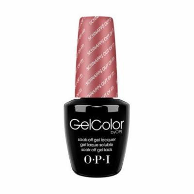 Opi Gelcolor Collection Nail Gel Lacquer, 0.5 Fluid Ounce - SCHNAPPS OUT OF IT!