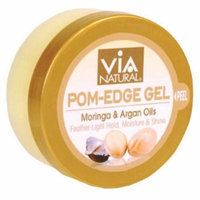 Via Natural Edge Gel Pom - Light Hold 2 oz. (Pack of 6)