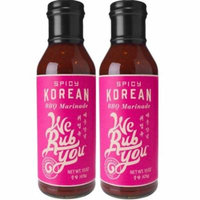 We Rub You- Spicy Korean BBQ Marinade, 2 Pack
