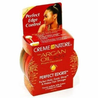 Creme of Nature Argan Oil Perfect Edges Control 2.25 oz. Jar (3 Pack) by Creme of Nature