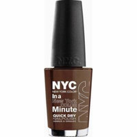 New York Color In a New York Color Minute Quick Dry Nail Polish - Brownstone (Pack of 2)