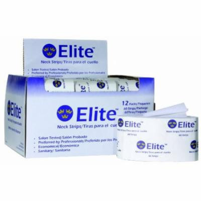 Elite Neck Strips - 60-Strips 12-Count (Pack of 6)