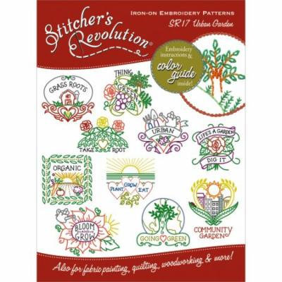 Stitcher's Revolution Iron-On Transfers-Urban Garden