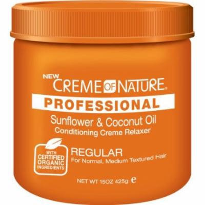 Cream of Nature Organic No Base Relaxer 15 oz. - Regular 15 oz. (Pack of 6)