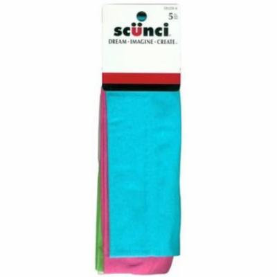 Scunci Headwraps Interlock 5 Pieces (3-Pack)