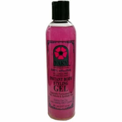 Yaky Instant Styling Gel 8 oz. (Pack of 6)