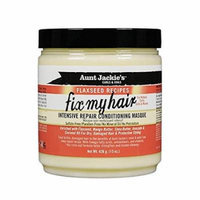 Aunt Jackie's Fix My Hair Intensive Repair Conditioning Masque 15 oz. (Pack of 2)