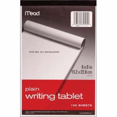 Unruled Writing Tablet 6