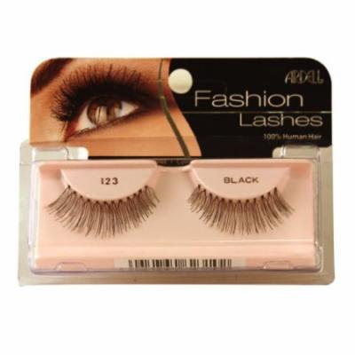 Ardell Fashion Lashes False Eyelashes - #123 Black (Pack of 6)