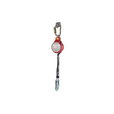 Miller Fall Protection Fall Limiter With 17D-1 Steel Twist Lock Carabiner
