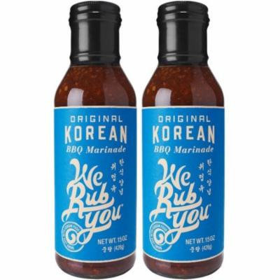 We Rub You- Original Korean BBQ Marinade, 2 Pack