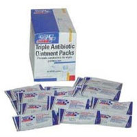 First Aid Only Triple Antibiotic Ointment Packs G460 - (Box of 25) - G460
