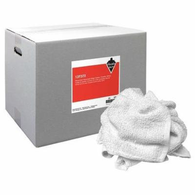 Tough Guy 13Y372 14 x17 White Recycled Cotton Towels Cloth Rag