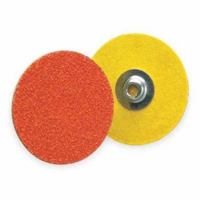 NORTON 66261162313 Locking Disc, CerAlO, 1-1/2in, 80Grit, PK100
