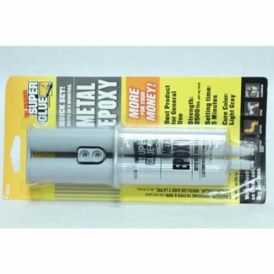 Quick Set Metal Epoxy Super Glue Caulking and Adhesives 15212 073754152127