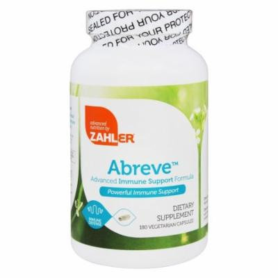 Zahler - Abreve - 180 Vegetarian Capsules