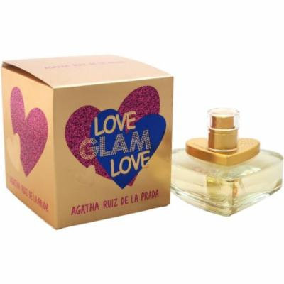 Agatha Ruiz De la Prada Love Glam Love EDT Spray, 1.7 fl oz
