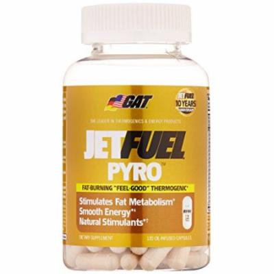 GAT JET FUEL PYRO 120 TABS Fat Burning Thermogenic Energy