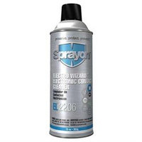Electro Wizard Contact Precision Cleaners - sprayon electro wizard contact cleaner 16 oz (Set of 12)
