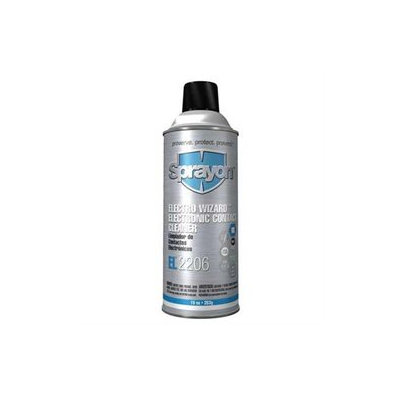Electro Wizard Contact Precision Cleaners - sprayon electro wizard contact cleaner 16 oz (Set of 12)
