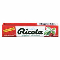 RICOLA 70171 Herb Throat Drops,Cherry/Honey,PK24 G4179211