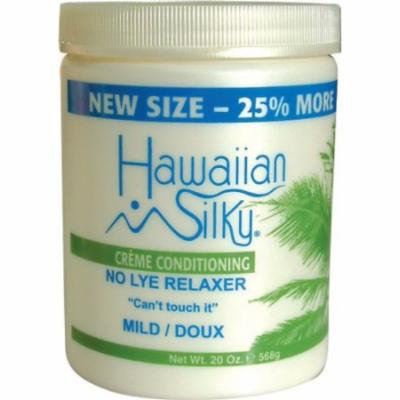 Hawaiian Silky No-Lye Relaxer - Mild Bonus 20 oz. (Pack of 2)