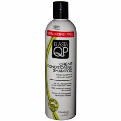 Elasta Qp Creme Conditioning Shampoo for Dry Damaged Hair 12 oz. (Pack of 6)