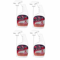 Glitsa Clean Hardwood Floor Cleaner - 32oz Spray Pack of 4