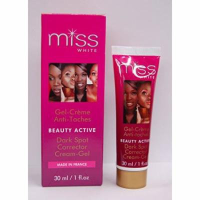 Fair & White Miss White Beauty Active Dark Spot Corrector Cream Gel 1 oz. (Pack of 4)