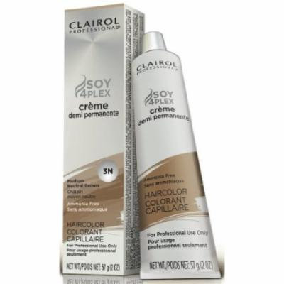 Clairol Premium Cr?me Demi Permanent Hair Color - #3N Medium Neutral Brown 2 oz. (Pack of 2)