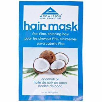 Excelsior Coconut Oil Hair Mask Packette .10 oz. (Pack of 12)