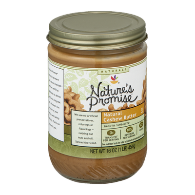 Nature's Promise Naturals Natural Cashew Butter